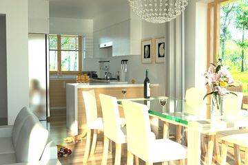  Projekt domu Abc wersja A paliwo stałe (WRD2410) - projekt domu parterowego z poddaszem - Zdjęcie 4