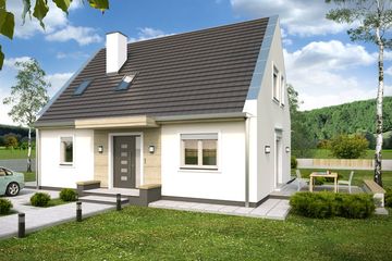  Projekt domu Tina A (WRD2429) - projekt domu parterowego z poddaszem - Zdjęcie 5