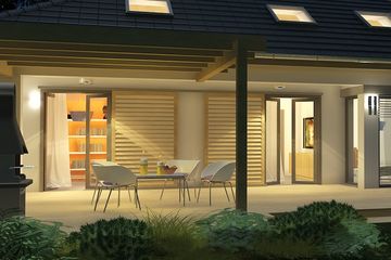  Projekt domu Tytus 2d (WRD2433) - projekt domu parterowego z poddaszem - Zdjęcie 3