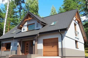  Projekt domu Dżin N (BSB1109) - projekt domu parterowego z poddaszem - Zdjęcie 4