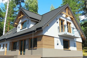  Projekt domu Dżin N 2G (BSB1113) - projekt domu parterowego z poddaszem - Zdjęcie 4