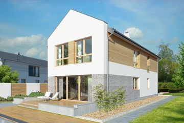  Projekt domu Luton LMP346 (WRB1563) - projekt domu z pełnym piętrem - Zdjęcie 6