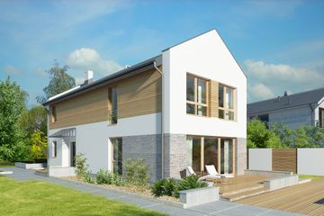  Projekt domu Luton LMP346 (WRB1563) - projekt domu z pełnym piętrem - Zdjęcie 7