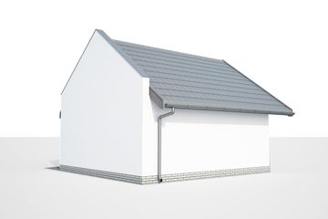  Projekt garażu G330D (SLN2384) - projekt garażu parterowego - Zdjęcie 2