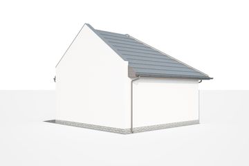  Projekt garażu G330F (SLN2389) - projekt garażu parterowego - Zdjęcie 3