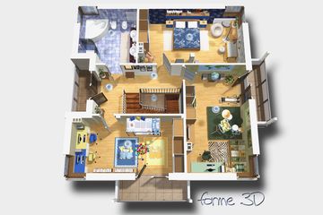  Projekt domu Kastor z garażem 1-st. [A] (WRF1425) - projekt domu z pełnym piętrem - Zdjęcie 4