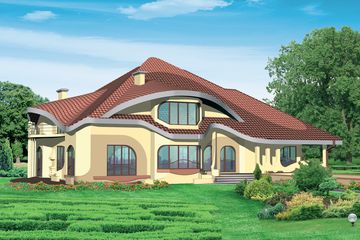  Projekt domu Alvaro (WAL1010) - projekt domu parterowego z poddaszem - Zdjęcie 2