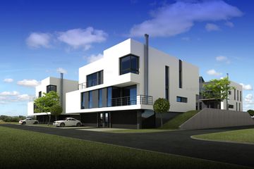  Projekt domu DEV-V-01 budynek typu bliźniak 4 mieszkania eco (SLR1119) - projekt domu parterowego - Zdjęcie 1