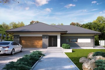  Projekt domu Arteo (BSE1083) - projekt domu parterowego - Zdjęcie 1