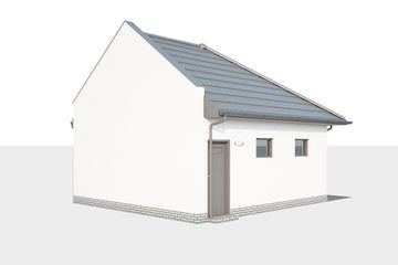  Projekt garażu G330G (SLN2390) - projekt garażu parterowego - Zdjęcie 2