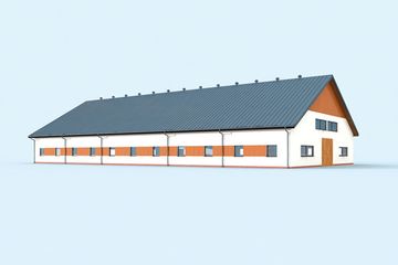  Projekt ujeżdżalni S48 Ujeżdżalnia (SLN1620) - projekt ujeżdżalni parterowego - Zdjęcie 3