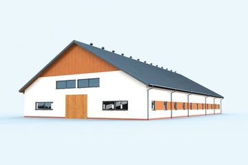  Projekt ujeżdżalni S48 Ujeżdżalnia (SLN1620) - projekt ujeżdżalni parterowego - Zdjęcie 4