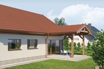  Projekt domu Betina (WRW1253) - projekt domu parterowego - Zdjęcie 3