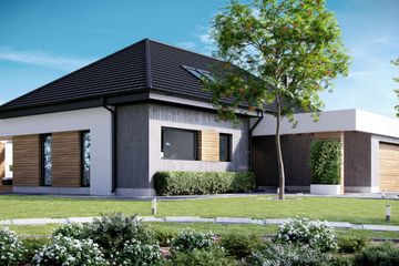  Projekt domu HomeKoncept 29 (KRX1033) - projekt domu parterowego z poddaszem - Zdjęcie 3