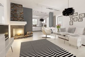  Projekt domu Bernikla II z garażem 1-st. [A] (WRF1622) - projekt domu parterowego z poddaszem - Zdjęcie 4