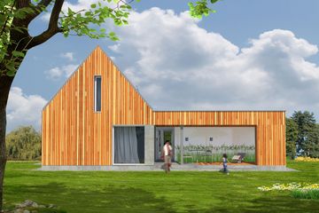  Projekt domu MD-20 (KKA1019) - projekt domu parterowego z poddaszem - Zdjęcie 2