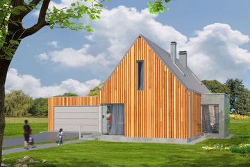  Projekt domu MD-20 (KKA1019) - projekt domu parterowego z poddaszem - Zdjęcie 5