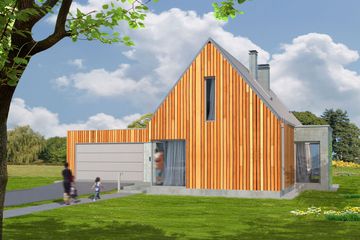  Projekt domu MD-20 (KKA1019) - projekt domu parterowego z poddaszem - Zdjęcie 7