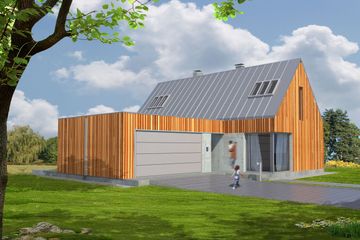  Projekt domu MD-20 (KKA1019) - projekt domu parterowego z poddaszem - Zdjęcie 8