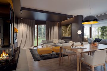  Projekt domu Limbo (BSE1084) - projekt domu parterowego z poddaszem - Zdjęcie 4