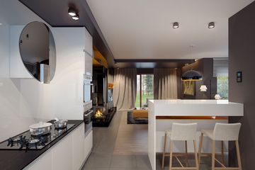  Projekt domu Limbo (BSE1084) - projekt domu parterowego z poddaszem - Zdjęcie 6