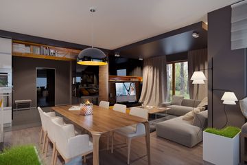  Projekt domu Limbo (BSE1084) - projekt domu parterowego z poddaszem - Zdjęcie 8