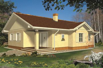  Projekt domu Octans (WRH1074) - projekt domu parterowego - Zdjęcie 4