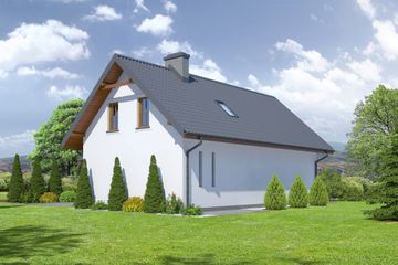  Projekt budynku gospodarczego bg-2 (KRP1876) - projekt budynku parterowego - Zdjęcie 2