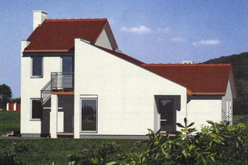  Projekt domu WB-3456 (KRA3822) - projekt domu parterowego z poddaszem - Zdjęcie 1