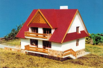  Projekt domu MS-10 (KRA3826) - projekt domu parterowego z poddaszem - Zdjęcie 1