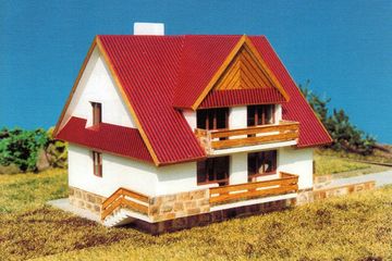  Projekt domu MS-10 (KRA3826) - projekt domu parterowego z poddaszem - Zdjęcie 2