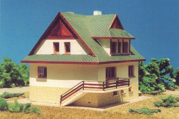  Projekt domu MS-3 (KRA3829) - projekt domu parterowego z poddaszem - Zdjęcie 2