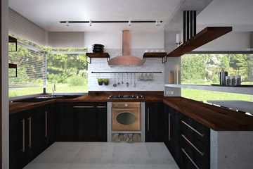  Projekt domu HG-C11 (KRM1080) - projekt domu parterowego z poddaszem - Zdjęcie 4