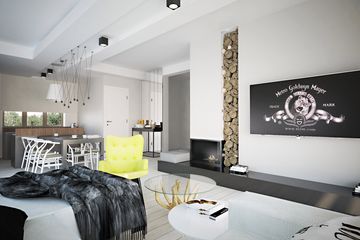  Projekt domu HG-H7G (KRM1083) - projekt domu parterowego - Zdjęcie 5