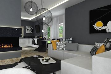  Projekt domu HG-I18 (KRM1072) - projekt domu parterowego z poddaszem - Zdjęcie 4