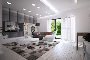  Projekt domu HG-N3 (KRM1081) - projekt domu parterowego z poddaszem - Zdjęcie 3