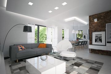  Projekt domu HG-N3 (KRM1081) - projekt domu parterowego z poddaszem - Zdjęcie 4