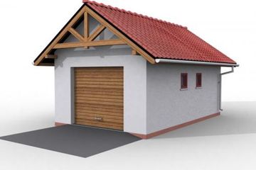  Projekt budynku gospodarczego G10 budynek gospodarczy (SLN1790) - projekt budynku parterowego - Zdjęcie 4