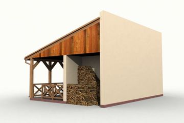  Projekt budynku gospodarczego G39 budynek gospodarczy (SLN1818) - projekt budynku parterowego - Zdjęcie 3