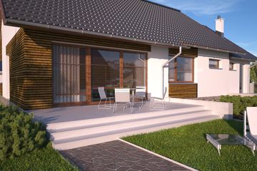  Projekt domu Royan III DCB89b (WOB1630) - projekt domu parterowego - Zdjęcie 5