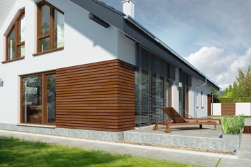  Projekt domu Nikozja II DCP349a (WOB1632) - projekt domu parterowego z poddaszem - Zdjęcie 7