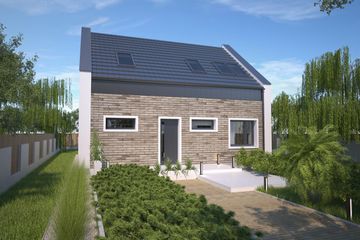  Projekt domu Moss DCP324 (WOB1633) - projekt domu parterowego z poddaszem - Zdjęcie 2