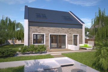  Projekt domu Moss DCP324 (WOB1633) - projekt domu parterowego z poddaszem - Zdjęcie 4