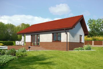  Projekt domu Lucca VII LMB71f (WRB1566) - projekt domu parterowego - Zdjęcie 6