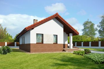  Projekt domu Lucca VII LMB71f (WRB1566) - projekt domu parterowego - Zdjęcie 7