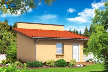  Projekt garażu g 1 (05) (KRP1529) - projekt garażu parterowego - Zdjęcie 2