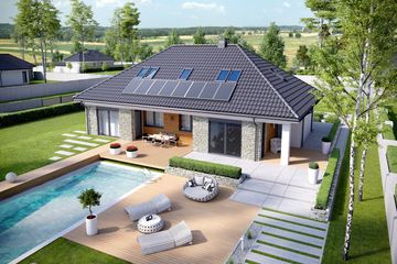  Projekt domu Magnus II G2 (WRC2618) - projekt domu parterowego z poddaszem - Zdjęcie 3