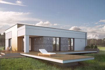  Projekt domu Alibi (BSA2082) - projekt domu parterowego - Zdjęcie 2