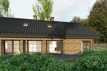  Projekt domu Kamp (WAF1001) - projekt domu parterowego - Zdjęcie 4