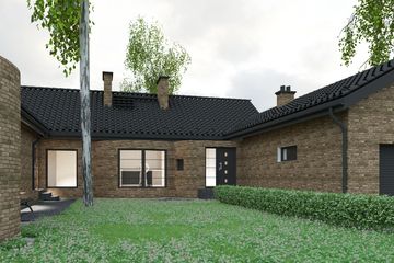  Projekt domu Kamp (WAF1001) - projekt domu parterowego - Zdjęcie 8